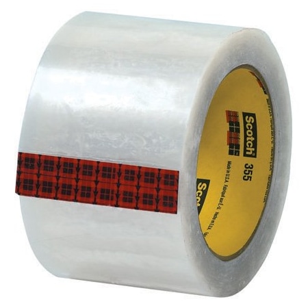 3M 3'' x 55 yds. Clear 3M 355 Carton Sealing Tape, 24PK BUY00015028